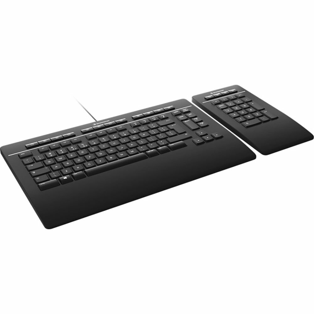 3DX-700092 3Dconnexion Keyboard Pro with Numpad, US-International (QWERTY) {5} (341214) - фото №6