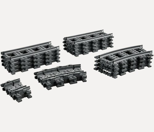 Изображение товара Конструктор LEGO City Рельсы (LEGO 60205)