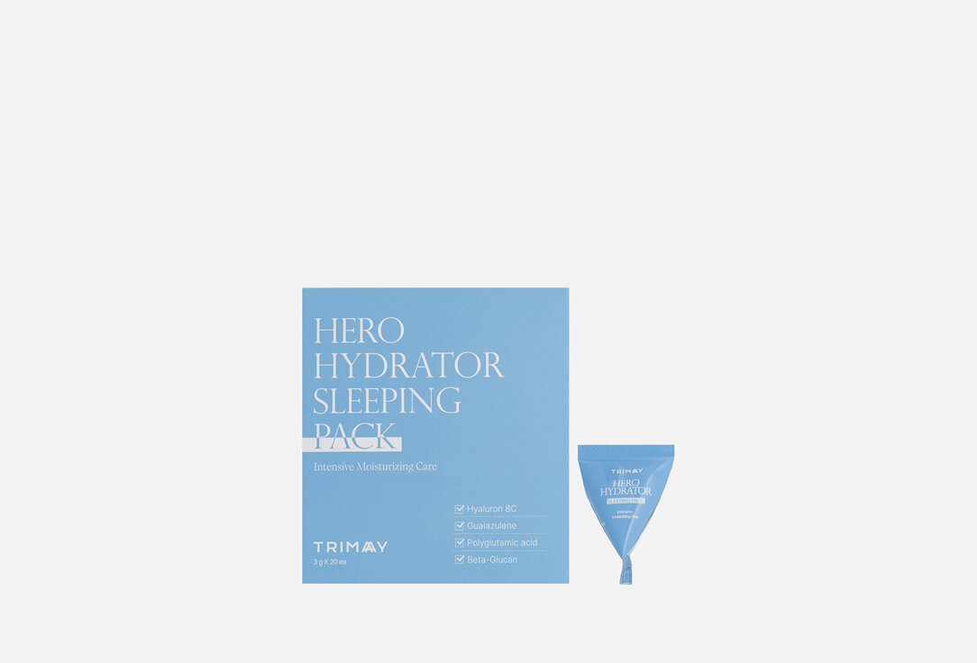 Ночная маска для лица Trimay, Hero Hydrator Sleeping Pack 20мл