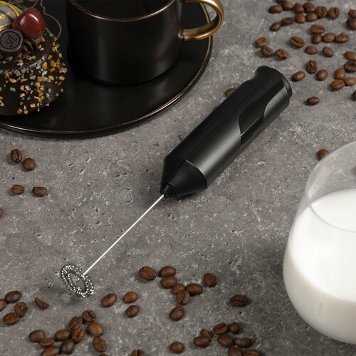 Капучинатор погружной Luazon WMR-04 от батареек не в комплекте черный 589₽