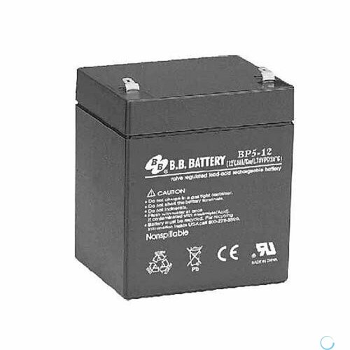B.B. Battery Аккумулятор BP5-12 (12V 5Ah) аккумулятор pitatel hr5 12 12v 5ah