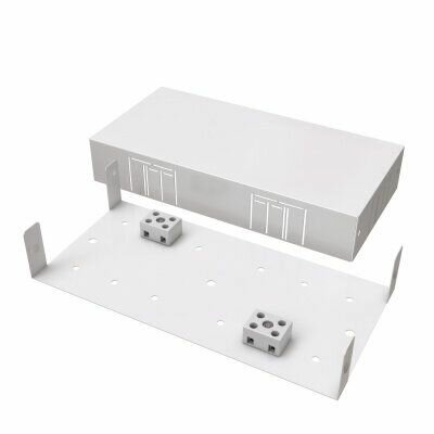 Коробка монтажная огнестойкая металлическая кмом (8к х 2,5мм) 210х100х37 IP 31 ПожТехКабель (070-030)