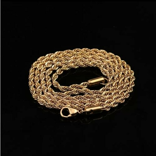 Цепь длина 60 см золотистый 516₽