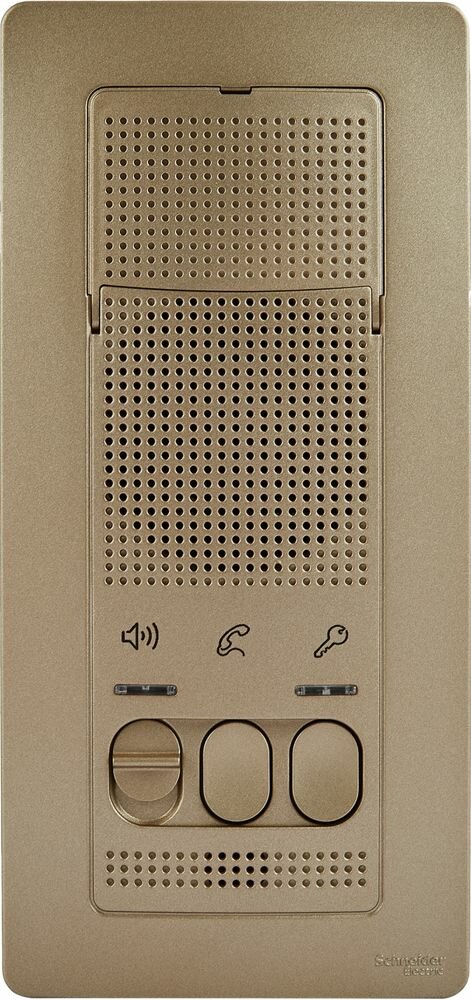 Аудиодомофон Schneider Electric Blanca цвет титан