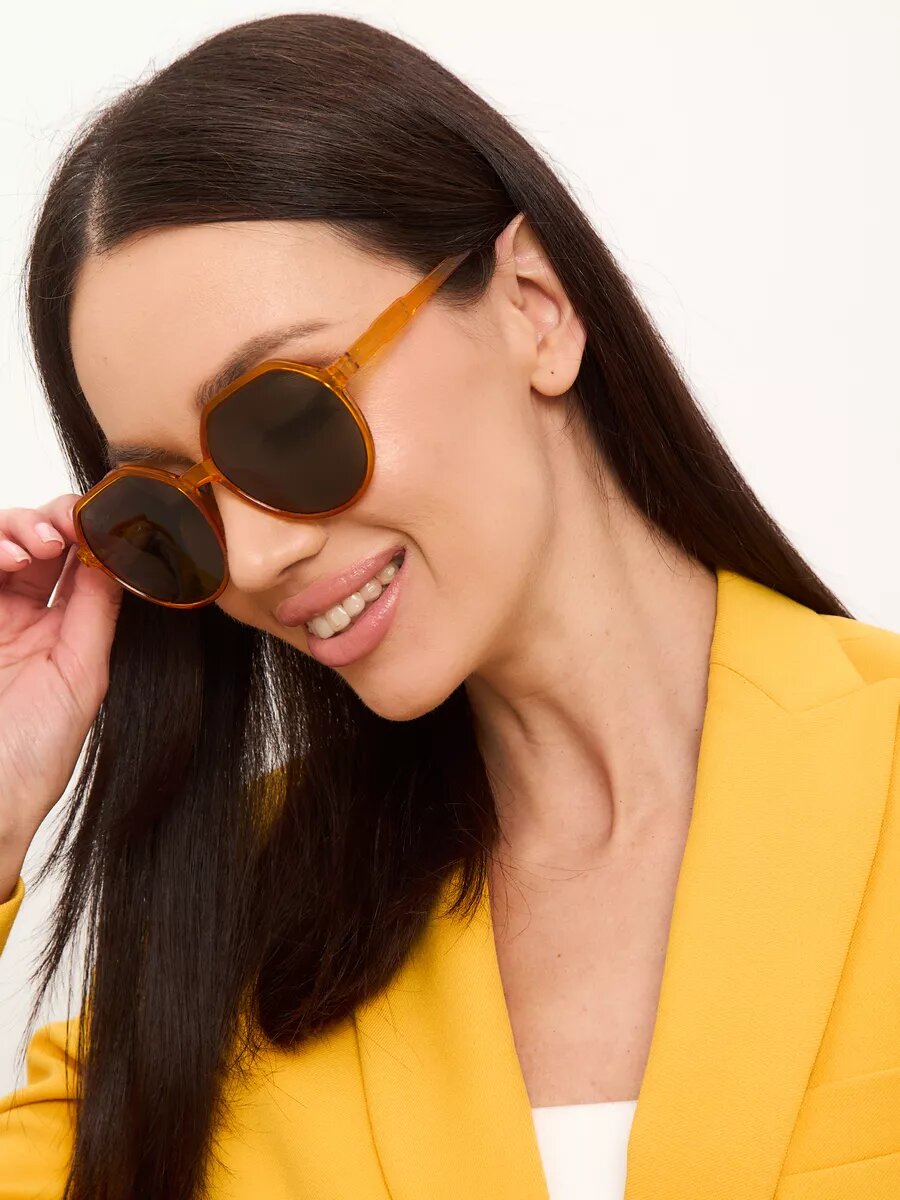 Солнцезащитные очки , оранжевый — фото 1