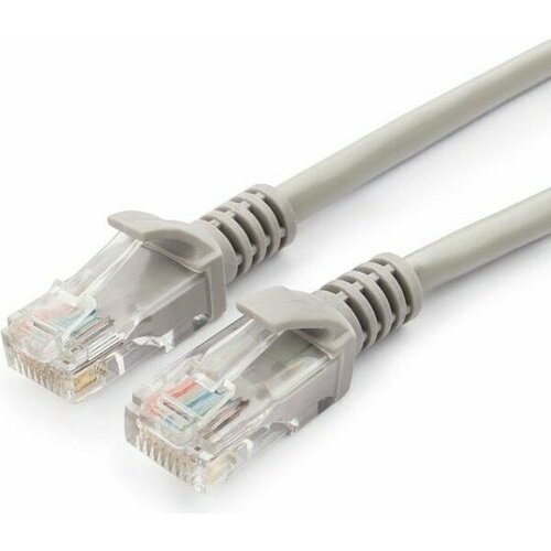 Гарнизон PC-UTP-5e-1.5 кат.5e, Патч-корд UTP 1.5м, литой, многожильный (серый)