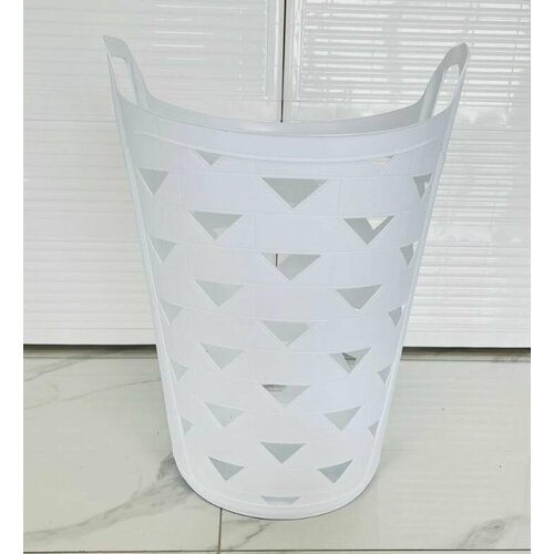 Корзина для белья 70 л 4854164 см цвет белый Baizheng 1633₽