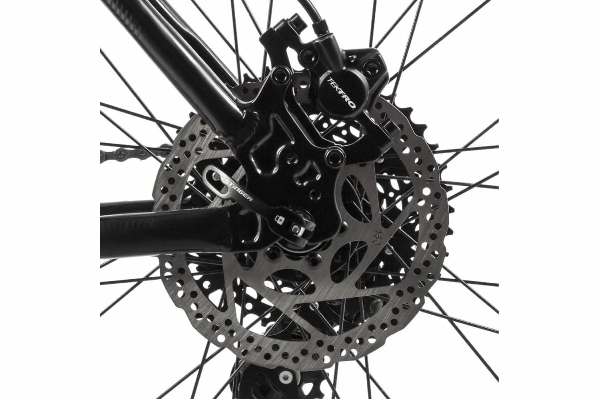 Велосипед STINGER 27.5" GRAPHITE COMP черный, алюминий, размер 18"