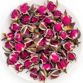 Цветочный Чай Бутоны Роз, 50 г. Tea Dealer, (Rose Buts Tea), Чайный Напиток из Китайской Розы, Натуральная Чайная Добавка