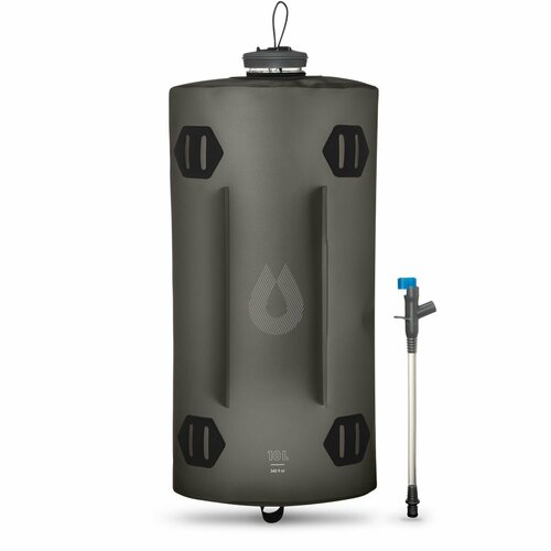 Мягкая канистра для воды HYDRAPAK Seeker 10L (А821M) серая серый
