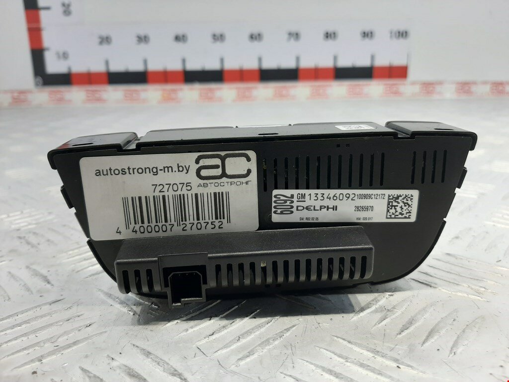 Блок управления печки (климат-контроля) Opel Meriva B 13360099 арт. 727075