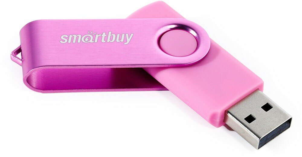 USB Flash накопитель 8Gb SmartBuy Twist Pink (SB008GB2TWP)