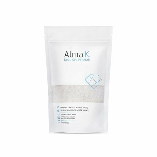 ALMA K. Соль для ванны с минералами мёртвого моря Crystal Dead Sea Bath Salts