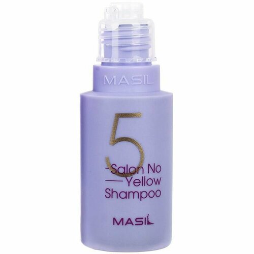 MASIL Шампунь против желтизны для осветленных волос 5 Salon No Yellow Shampoo (50 мл)