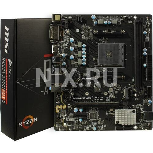 Материнская плата Msi B450M-A PRO MAX II