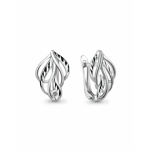 Серьги Amarin Jewelry, серебро, 925 проба, родирование, серебряный