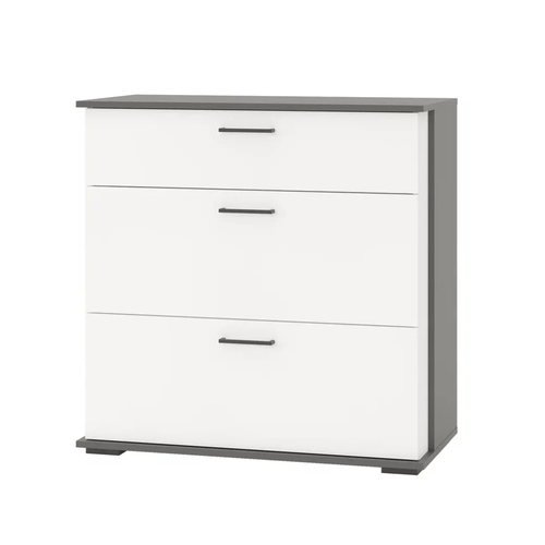 Комод Гранд Кволити даллас 4-4425 ГрафитБелый 11023₽