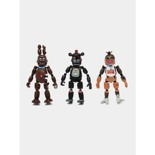 Набор фигурок Аниматроник Five Nights at Freddy 3 штуки Подарок для мальчика 1199₽