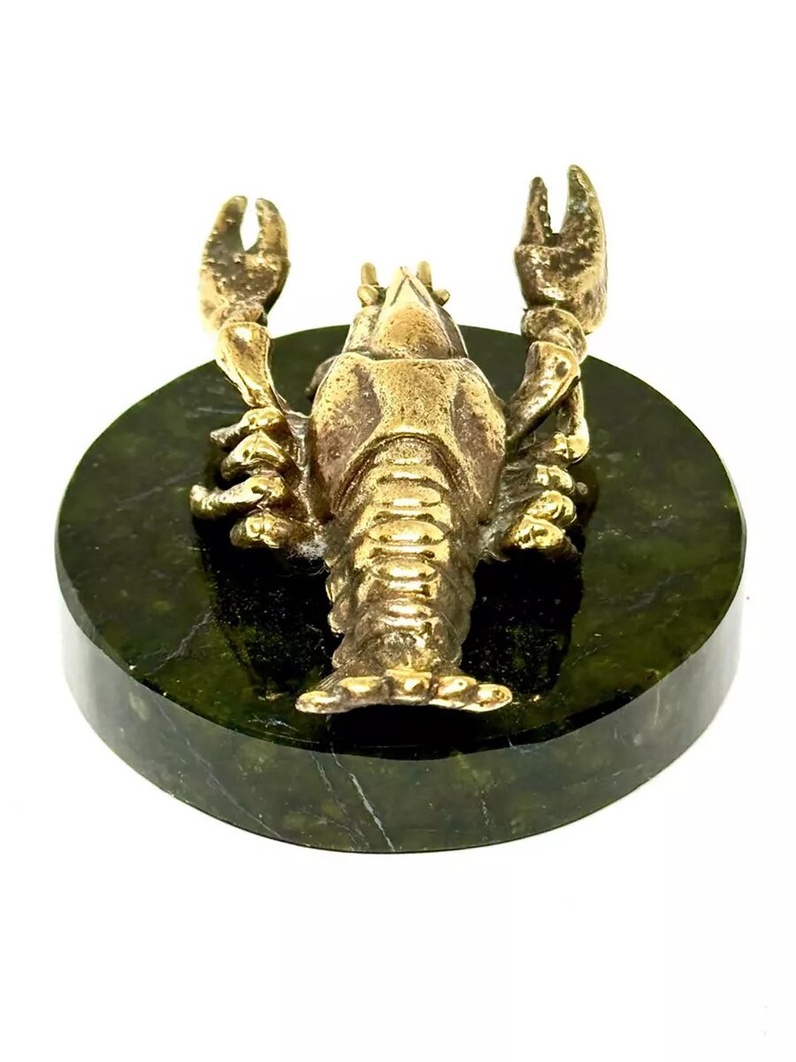 Статуэтка «Рак» для интерьера Фигурка для декора дома. Вербица — фото 1