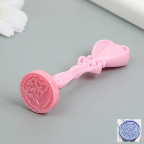 Печать для сургуча с пластиковой ручкой Ландыш 25 см 454₽