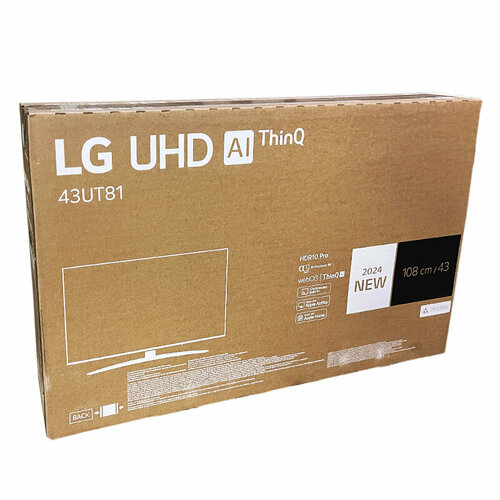 Телевизор LG 43UT81006LA 4399100₽
