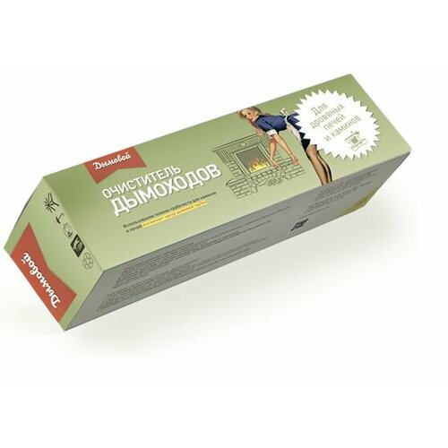 Очиститель дымоходов, полено 