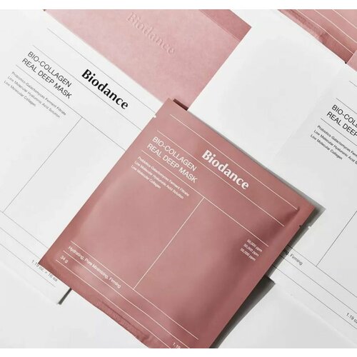 Набор гидрогелевых масок с коллагеном и ферментами Biodance Bio-Collagen Real Deep Mask Set 2861₽