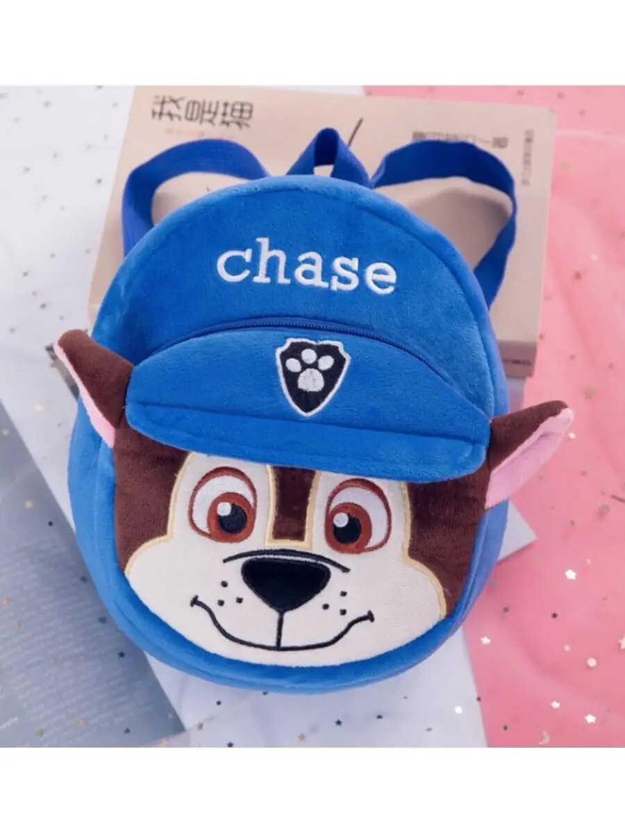 Рюкзак дошкольный, 2 отделения из плюша