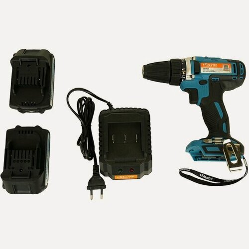 Изображение товара Дрель аккумуляторная Sturm! Sturm! CD3620, 20 В, 1BatterySystem, 2 акк, 2,0 Ач, кейс
