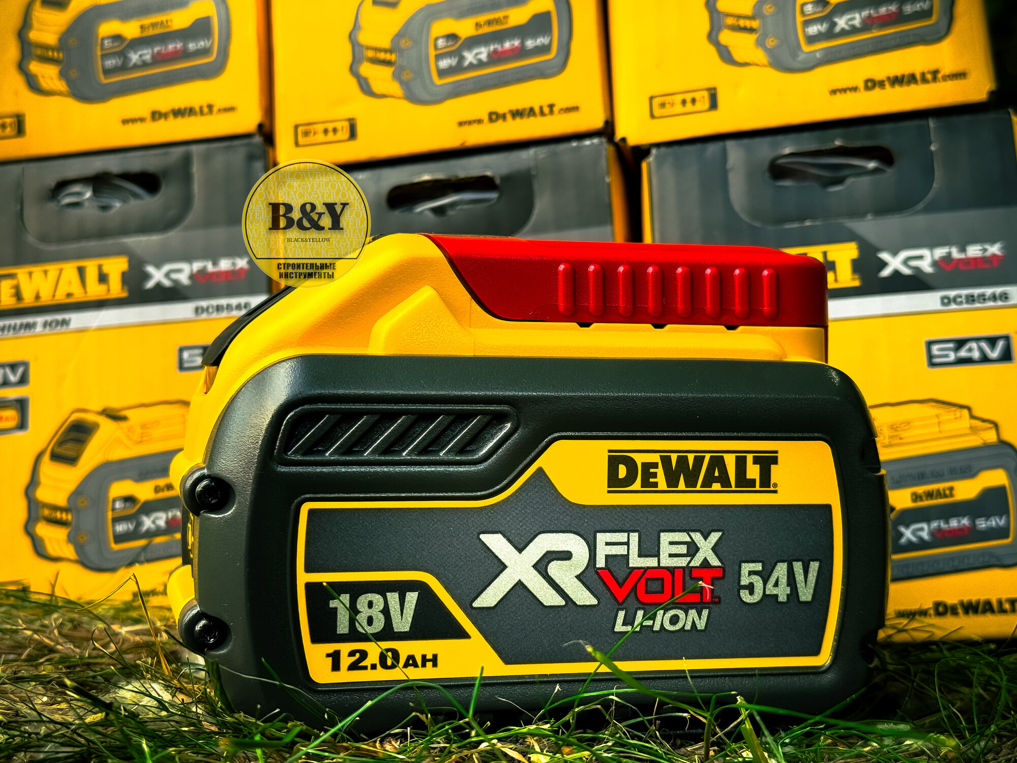 Аккумулятор DeWalt DCB548 Li-Ion 18/54В 12/4Ач - фото №8