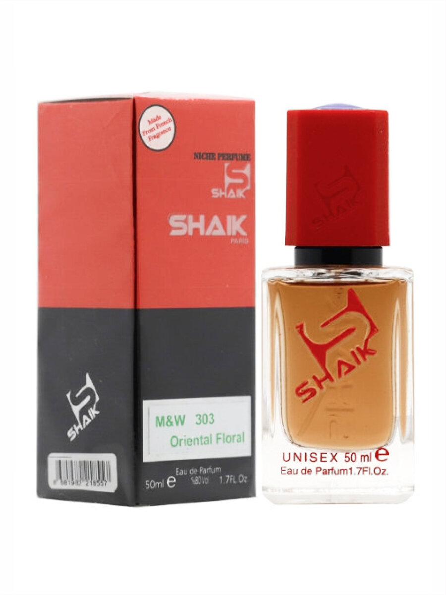 Парфюмерная вода Shaik MW303 "Oriental Floral", унисекс, 50мл