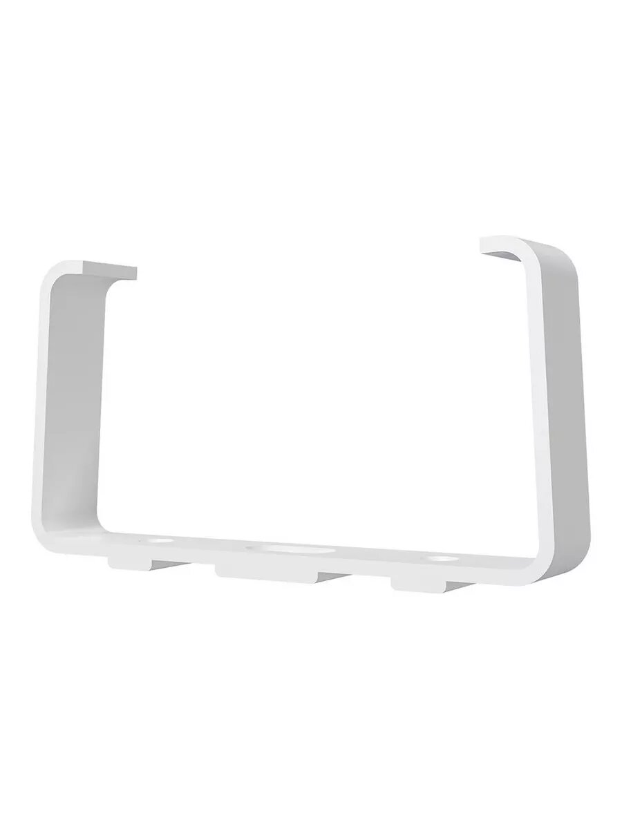 Вертикальный держатель воздуховодов Era 612ДКП, 120х60 мм, ПВХ, белый, прямоугольный — фото 1