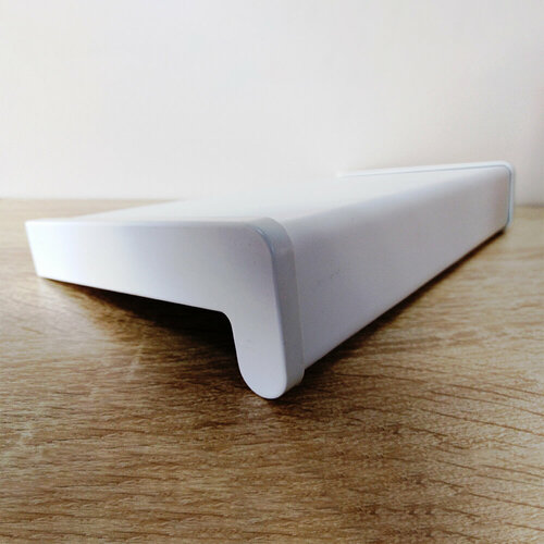 Заглушка торцевая для пластиковых подоконников белая двусторонняя 270₽