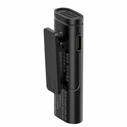 Микрофон петличный беспроводной Ulanzi WM-10, Type-C, черный