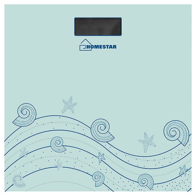 Весы электронные HOMESTAR HS-6001B, голубой