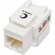 Вставка Cabeus KJ-RJ45-Cat.5e-90