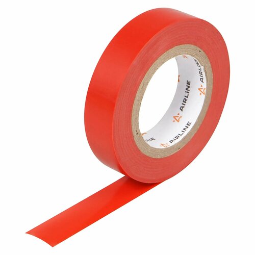 Изолента Пвх, Красная, 15 Мм*10 М AIRLINE арт. AITP02