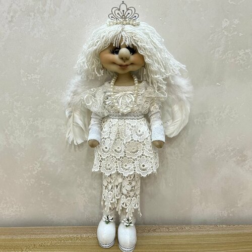Кукла Ангел девочка 50 см домовой оберег ручной работы 6500₽