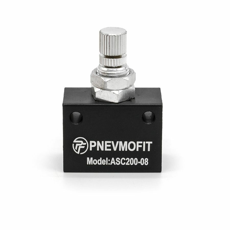 Пневматический дроссель с обратным клапаном ASC200-08