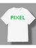 Футболка с принтом надпись pixel
