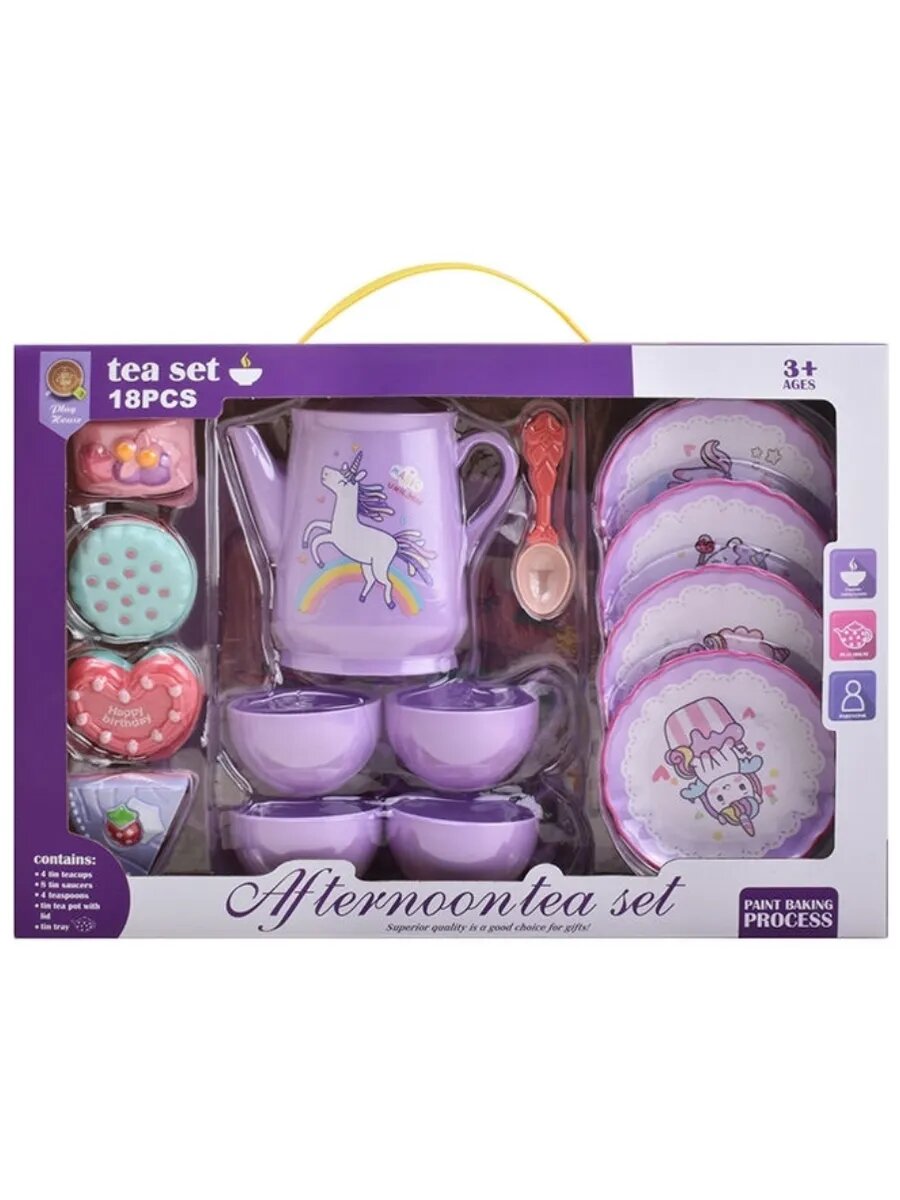 Игровой набор Чаепитие 18 предметов