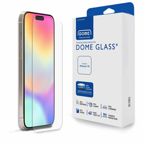 Защитное стекло Whitestone Dome glass для iPhone 16