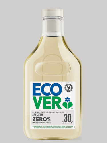 Изображение товара Гель для стирки без отдушек и красителей Ecover Zero - гипоаллергенный экоконцентрат 1л (Бельгия)