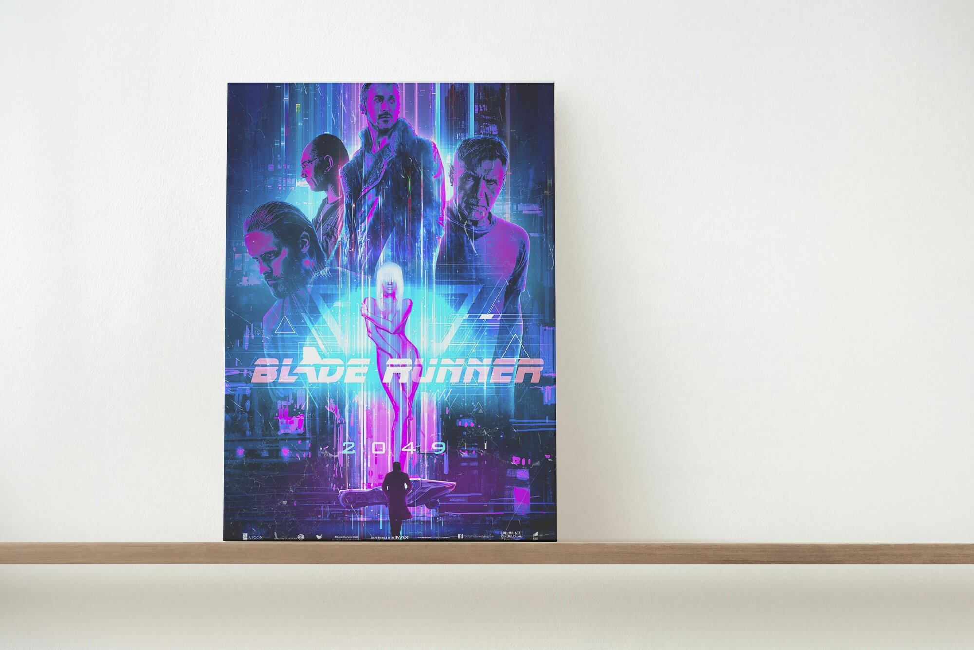 Постер "Blade Runner 2049", ламинированный, А4 плакат "Бегущий по лезвию 2049"