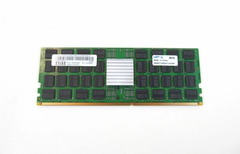 Оперативная память IBM 8GB POWER6 DDR2 DIMM PC2-3200 ECC REG 45D1205
