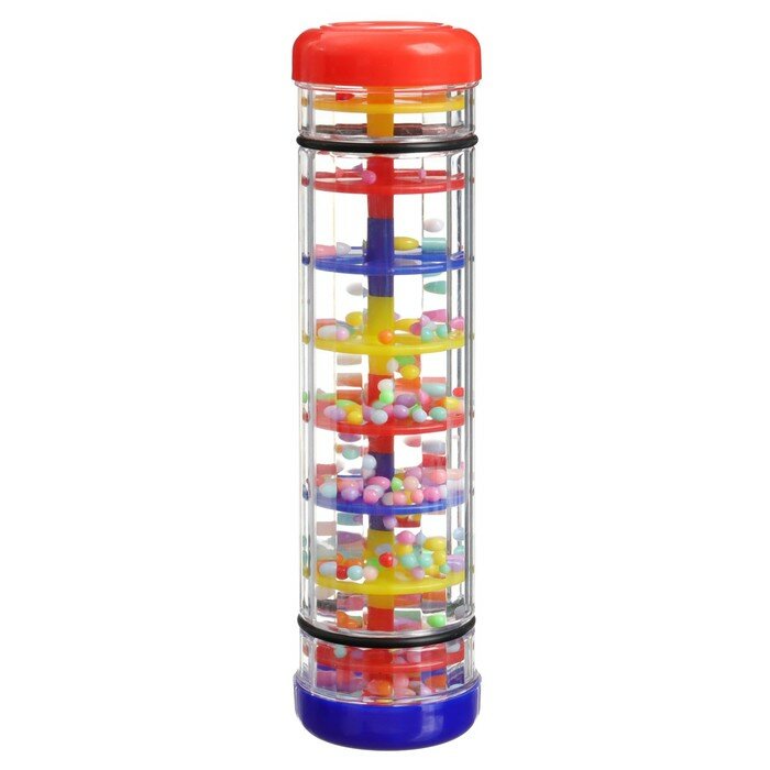 Погремушка Крошка Я "Лабиринт", шум дождя, 20 см, материал пластик, для детей от 3 месяцев