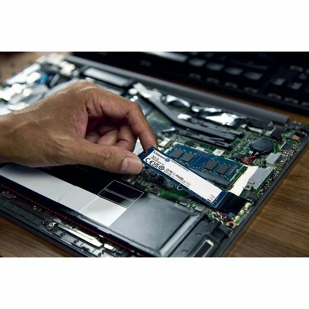 SSD твердотельный накопитель Kingston NV2, 1Tb, M.2 2280, PCIe 4.0 x4 — фото 1