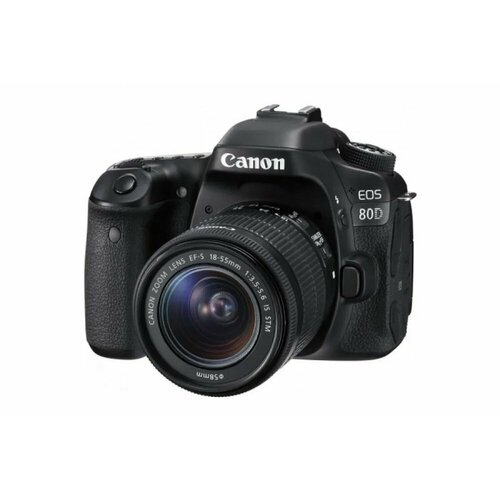 Фотоаппарат Canon 80D Kit 18-55mm STM 87711₽