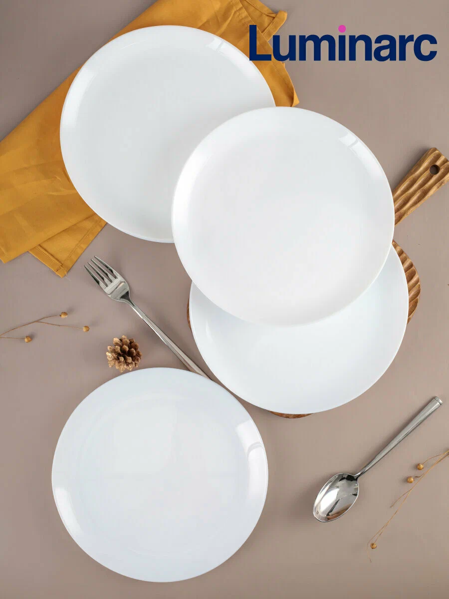 Тарелки обеденные Luminarc Diwali, 25 см, 6 шт — фото 1