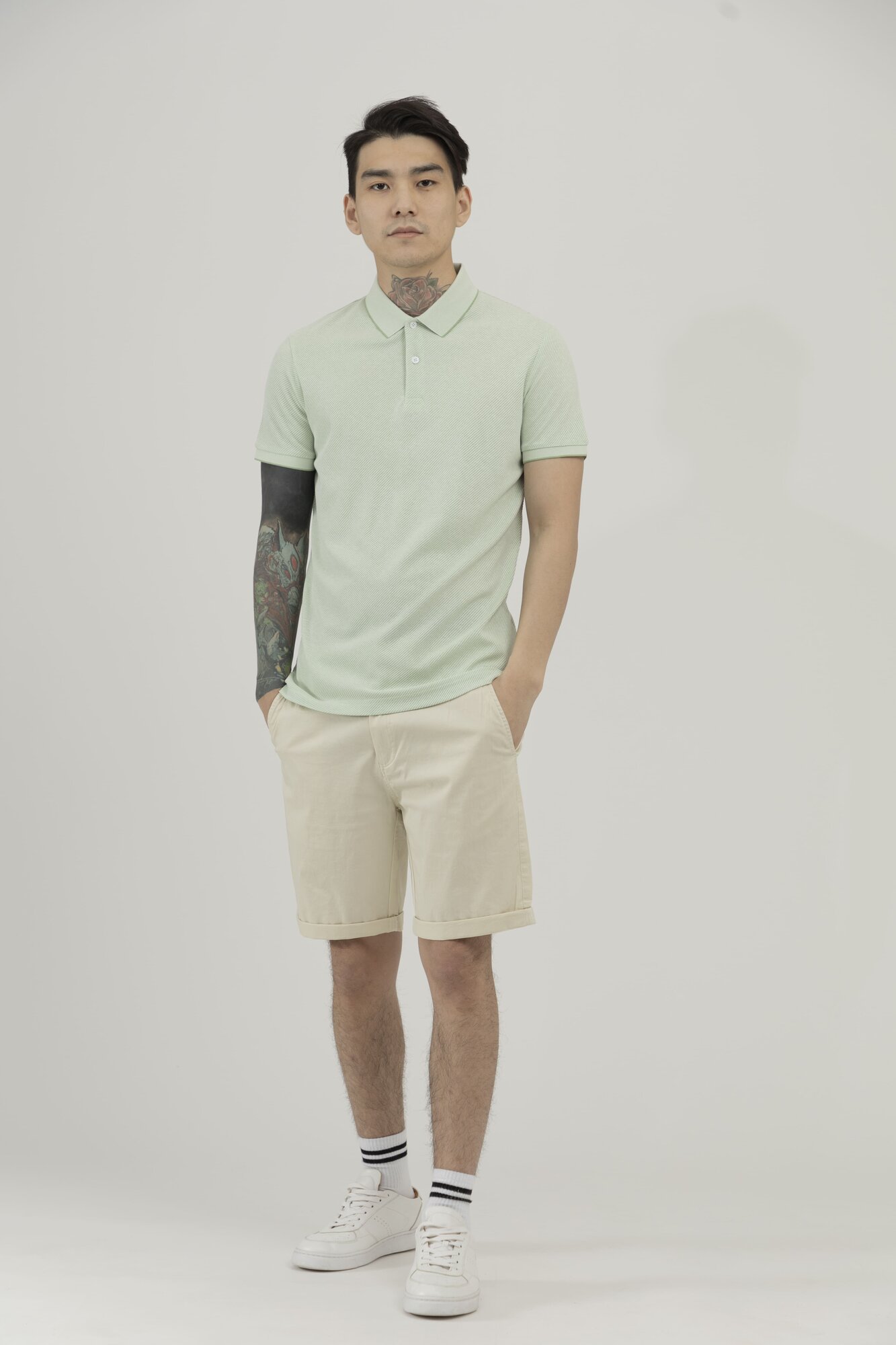 Поло спортивное TERRA PRO TERRA PRO, размер S, green — фото 1